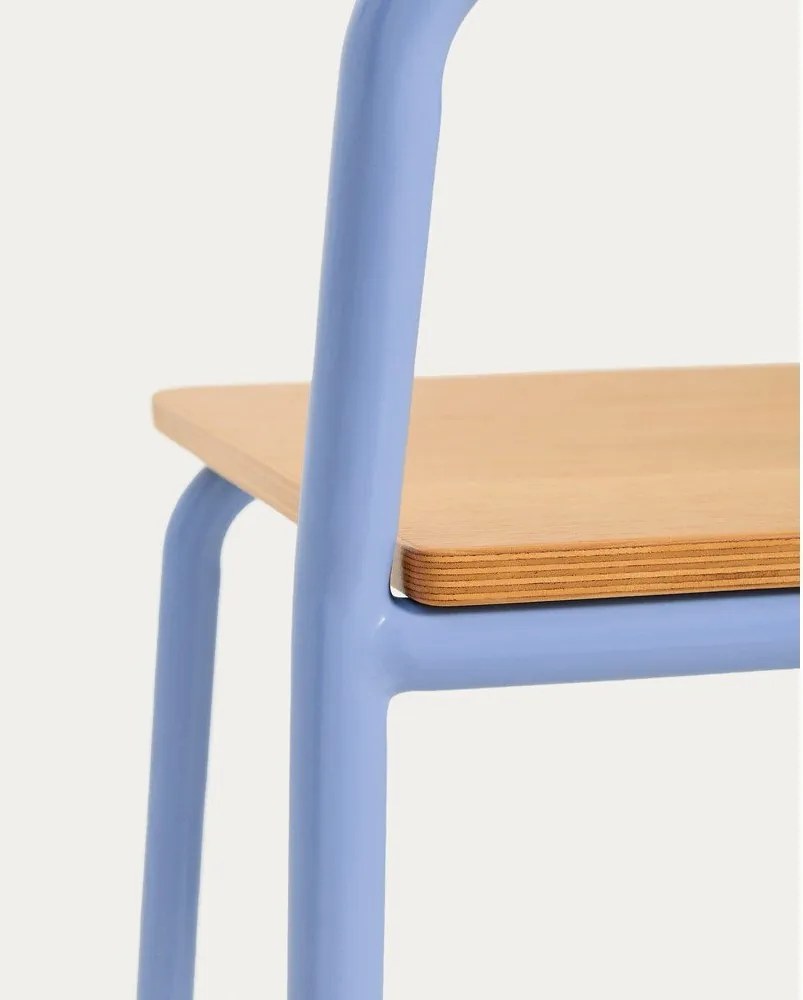 Kék fém gyerek szék Tinn – Kave Home