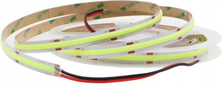 Led Szalag Cob 12V 480dióda/mb Pro 10w/m neon Szín Zöld zöld 1m Vonal