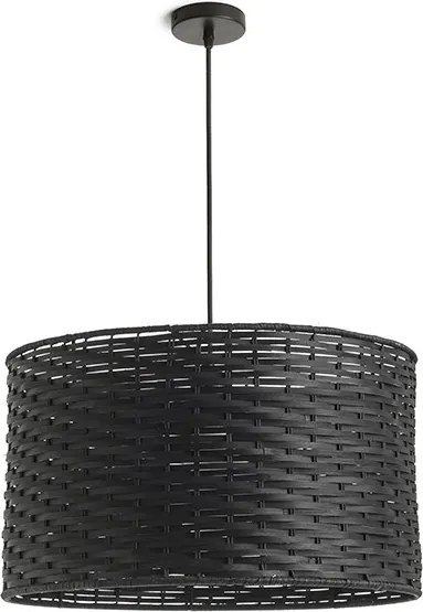 RENDL FIATLUX 41/24 závěsná černá bambus 230V LED E27 15W