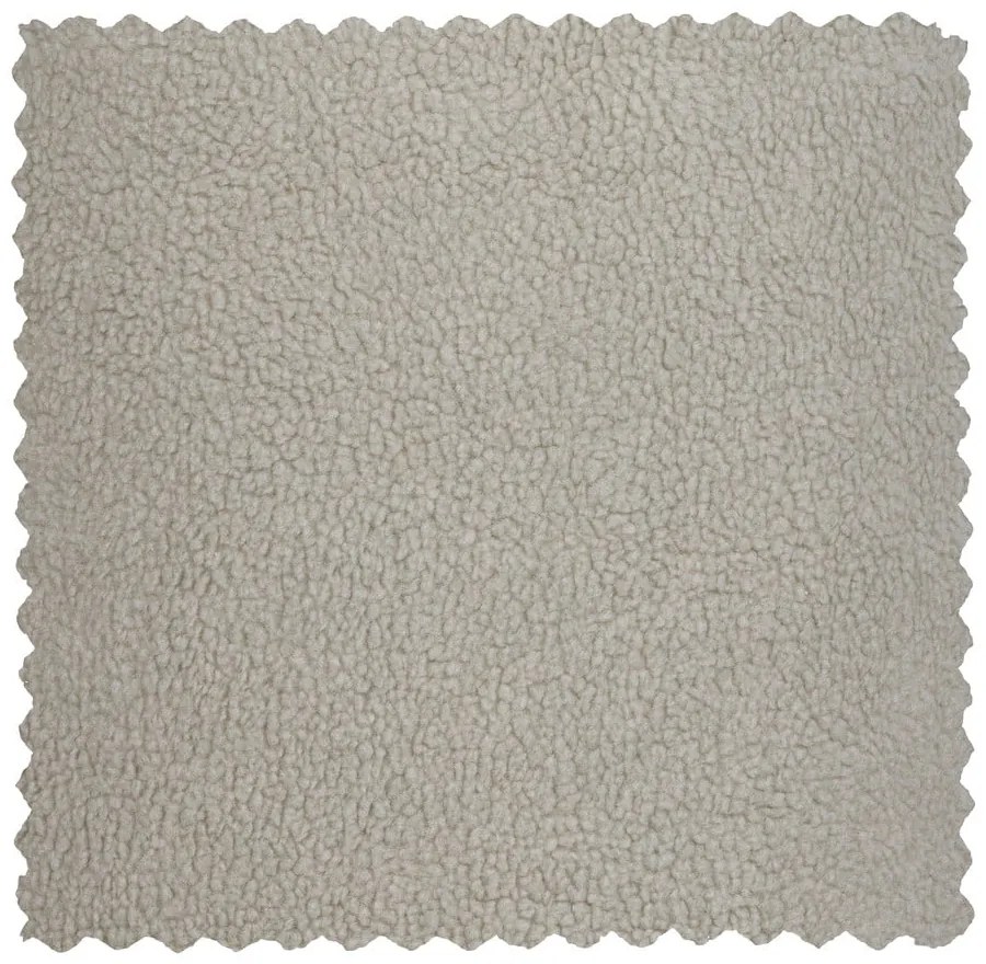 Sara bézs puff, ø 46 cm - WOOOD