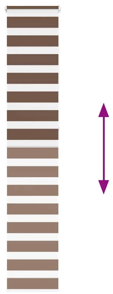 zebrafüggönnyel barna szövetszélesség 35,9 cm poliészter
