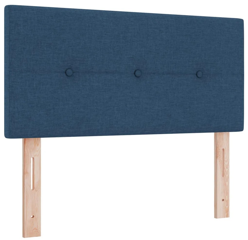 Kárpitozott fejtámla Gombos Kék 100 cm Szövet