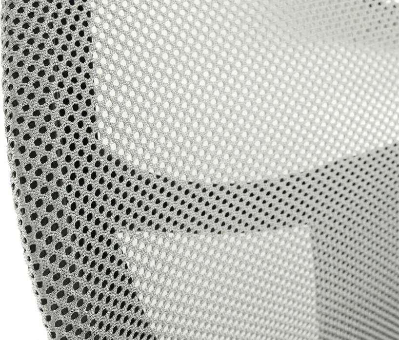Forgószék, szürke/fekete, MESH
