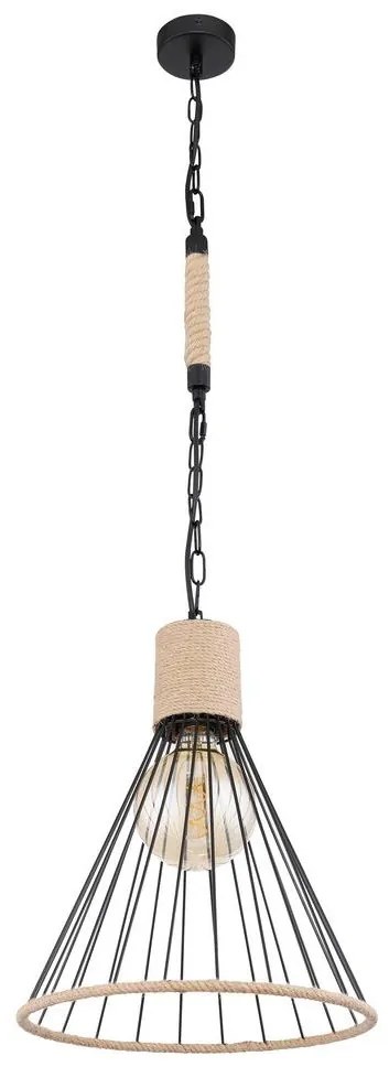 Globo 15676H1 - Csillár láncon HALIA 1xE27/60W/230V