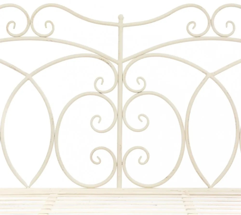 fehér antik vas kerti pad 104 cm