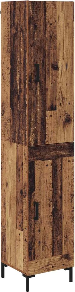 vidaXL Magasfiú Öreg fa 69,5 x 34 x 180 cm Faanyag