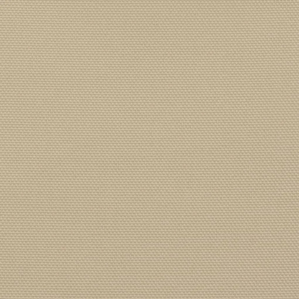 bézs erkélyparaván 100% oxford poliészter 75 x 700 cm