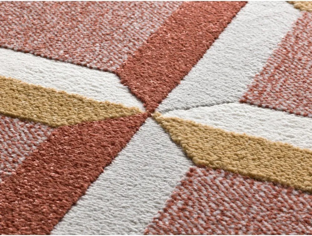 Terrakotta színű szőnyeg 200x290 cm Amara – Universal