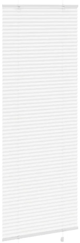 pliszírozott redőny Fehér 80x200 cm szövetszélesség 79,4 cm