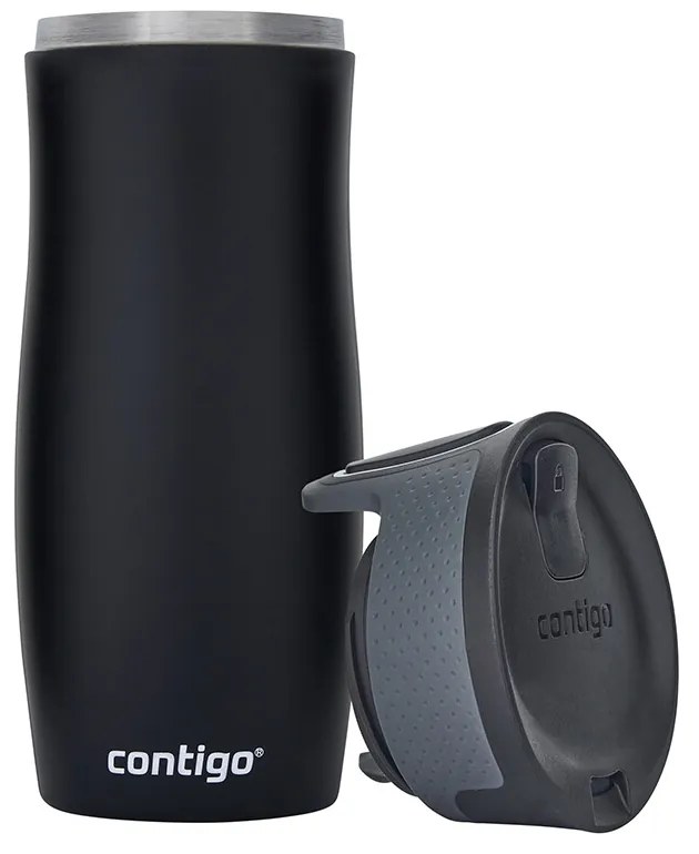 Contigo West Loop 470 ml hőálló palack, mattfekete