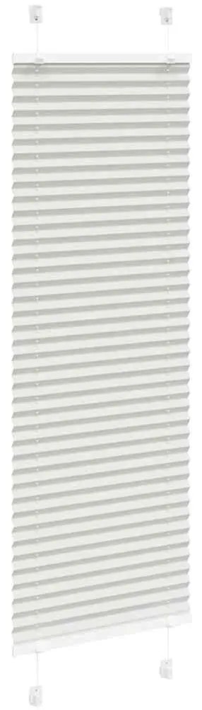 pliszírozott redőny világosszürke 50x150 cm szövetszélesség