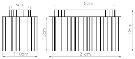 Sollux SL.1795 - AURA spotlámpa 2xGU10/10W/230V zöld
