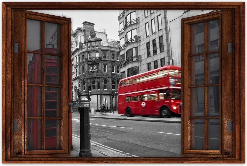 Poszterek 60x40 London Buszfülke