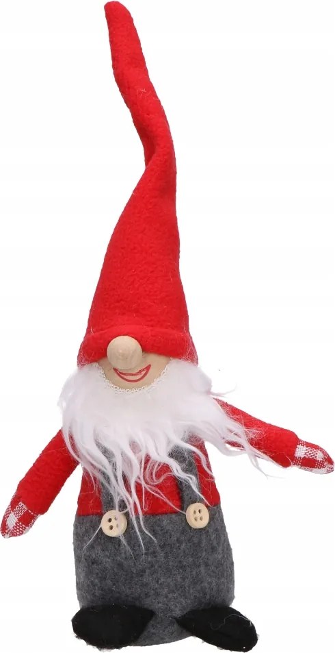 Mackó manó fiú karácsonyi dekoráció filc 22 cm