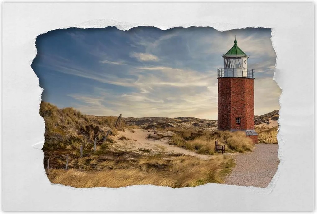 Poszterek 90x60 Világítótorony Tájkép