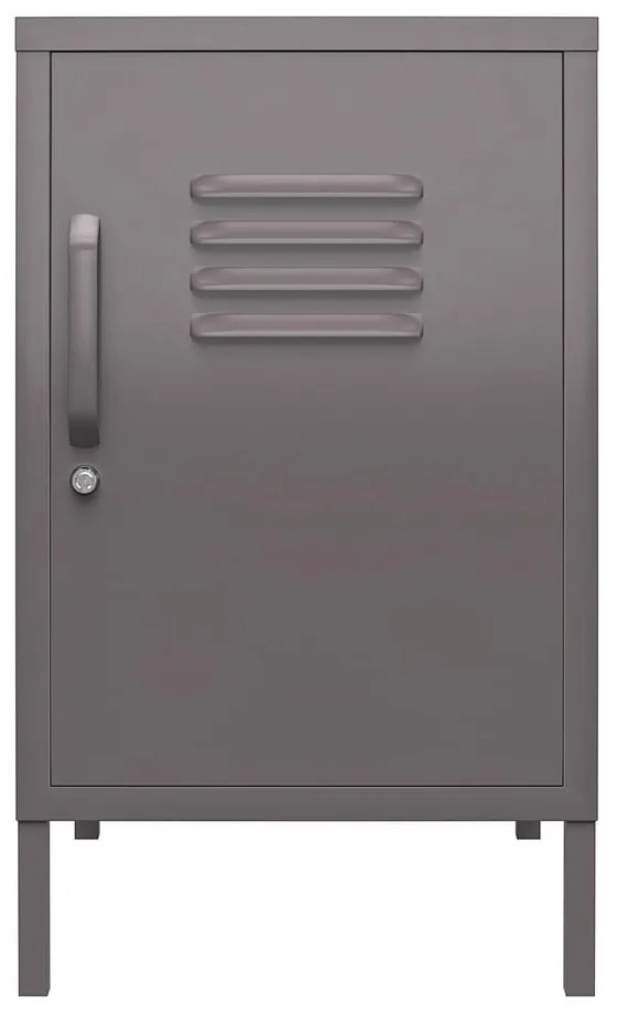 Szürke fém éjjeliszekrény Bradford – Støraa