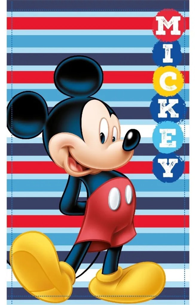 Disney Mickey Striped kéztörlő, arctörlő, törölköző szett