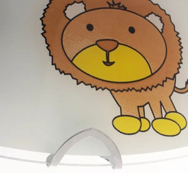 Globo 40607 - Gyerek mennyezeti lámpa KIDDY 2xE27ILLU/60W/230V