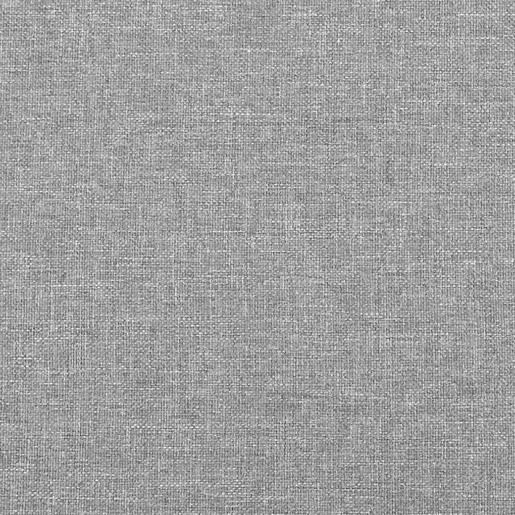 világosszürke szövet zsebrugós matrac gyerekeknek 80 x 160 cm
