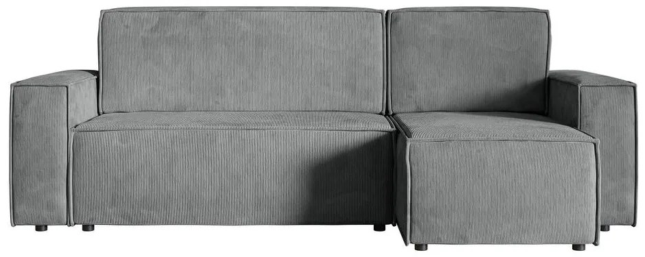 Sarokkanapé Copenhagen L (hamu + fekete). 1098889