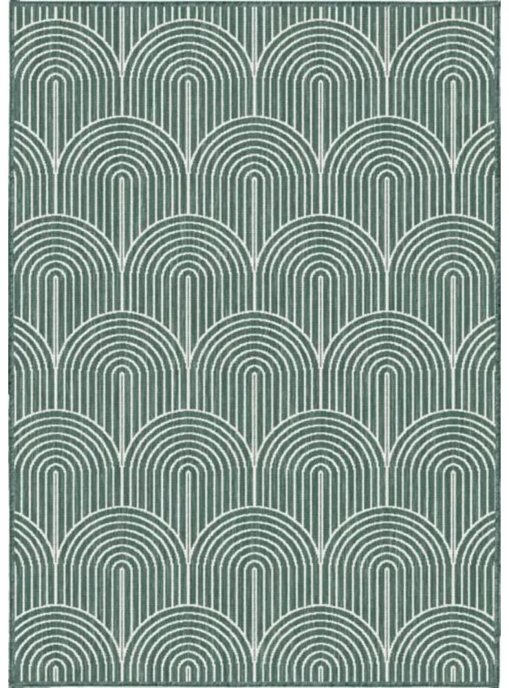 Zöld kültéri szőnyeg 200x290 cm Pangli Green – Hanse Home