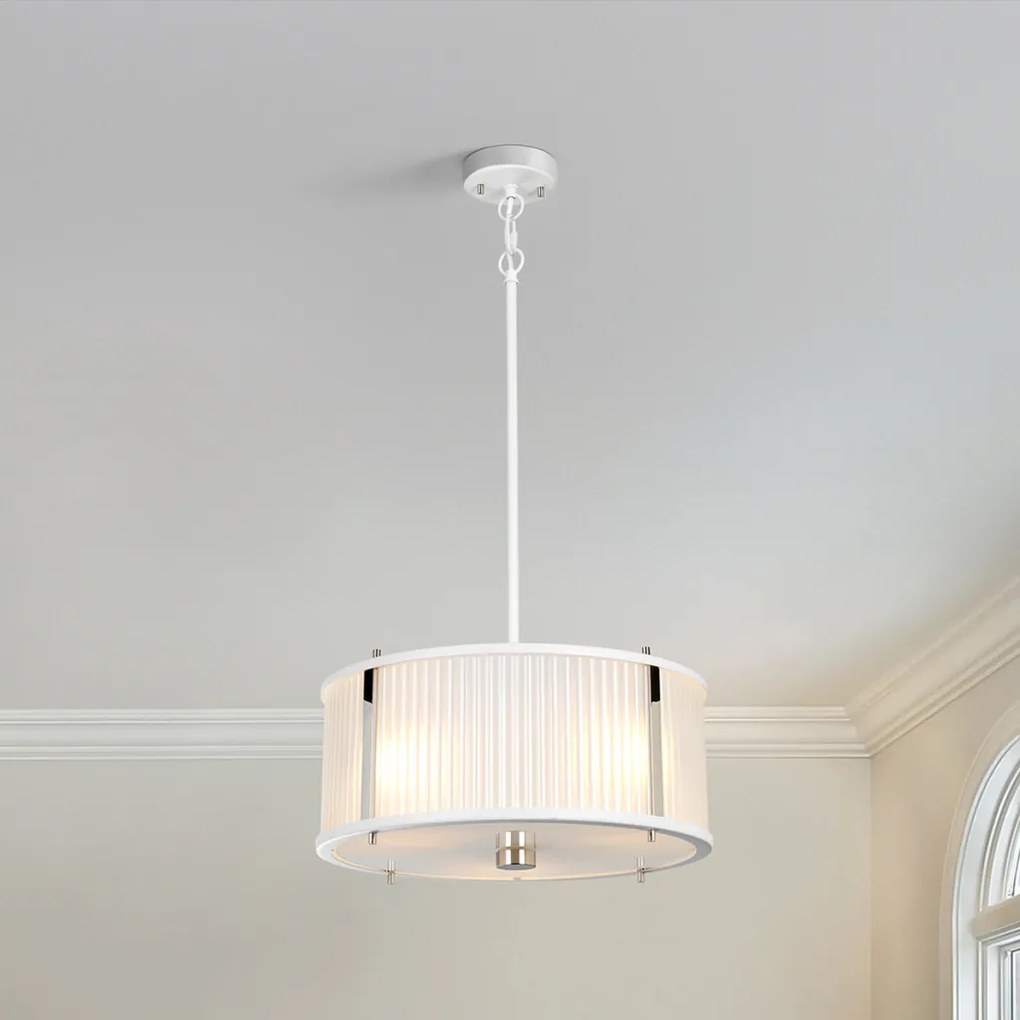 Elstead Lighting CORONA DL-CORONA-3P-WPN Függőlámpa 3x60W/E27