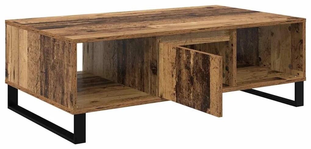 vidaXL Dohányzóasztal Öreg fa 104 x 60 x 35 cm Faanyag