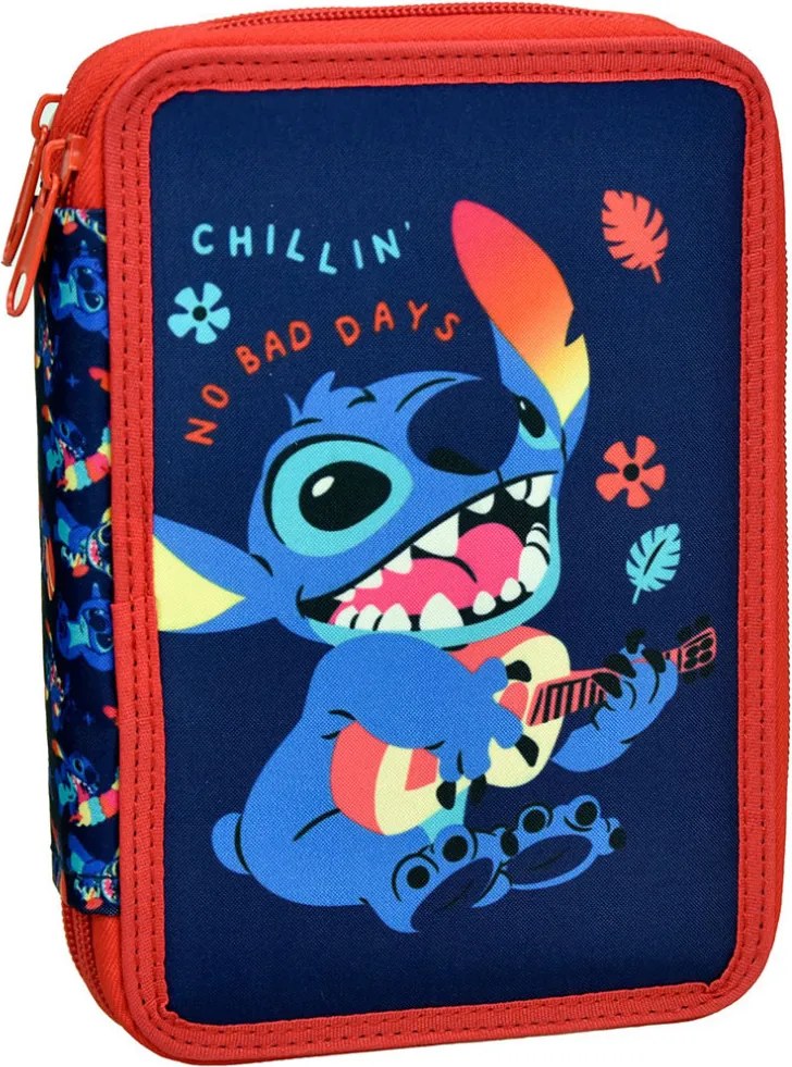 Disney Lilo és Stitch, A csillagkutya Chillin' tolltartó töltött 2 emeletes