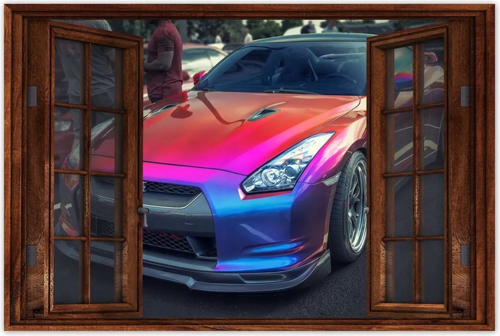 Poszterek 60x40 Nissan Gtr Autó