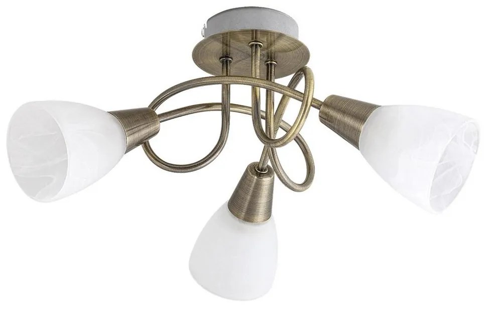 Rabalux 5533 - Csillár JENNA 3xE14/40W/230V bronz