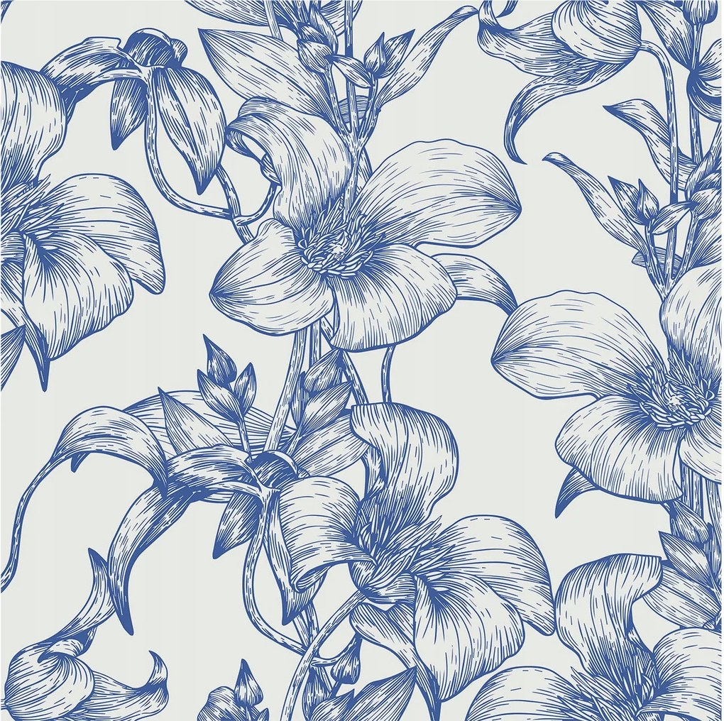 Fotótapéta Flizelin Dekoratív Hálószoba Virágos gallyak 250x250