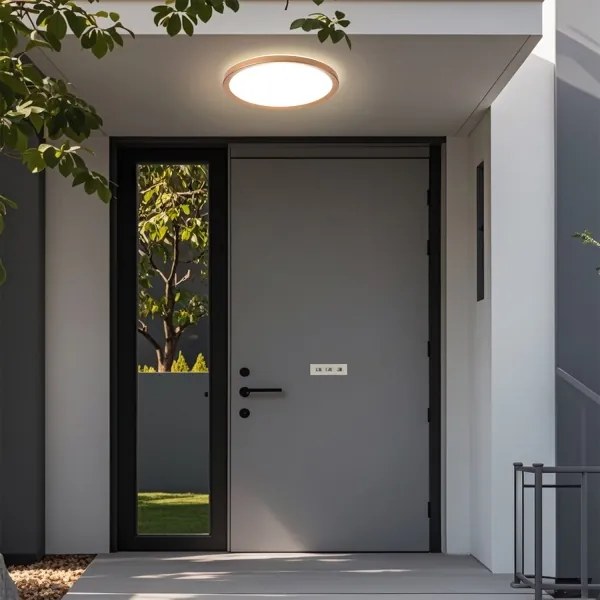 Brilagi - Ultra Slim fürdőszobai mennyezeti LED lámpa, 24 W, 230 V, Ø 42 cm, rózsaarany, IP54