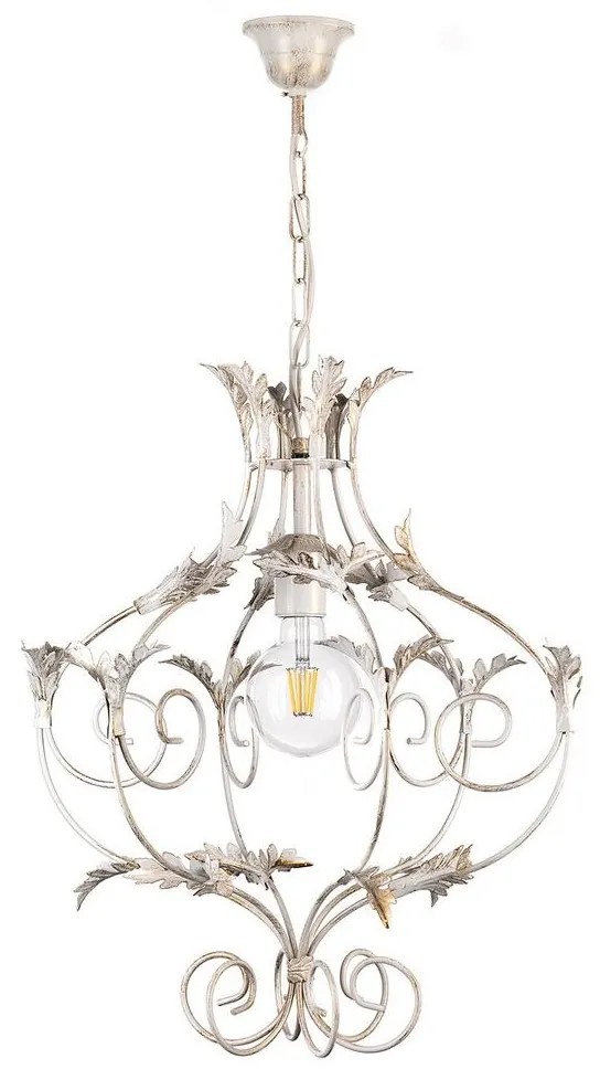 ONLI - Csillár láncon CONTESSA 1xE27/22W/230V patina