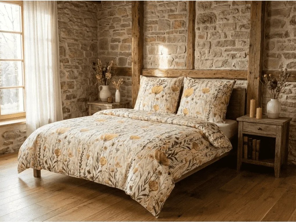 Mikroszálas flanel ágyneműhuzat RIVEMA színes Ágyneműhuzat mérete: 2 db 70 x 90 cm | 200 x 220 cm