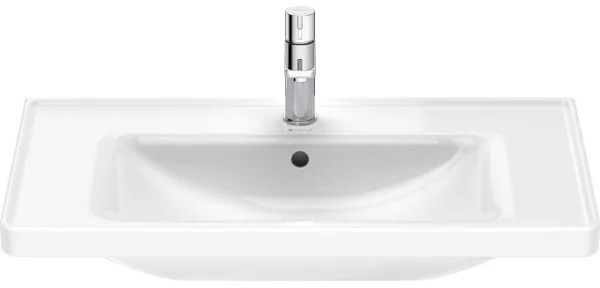 Duravit 2367800000 - Falra szerelhető D-NEO mosdó 80x48 cm, kerámia, fényes fehér