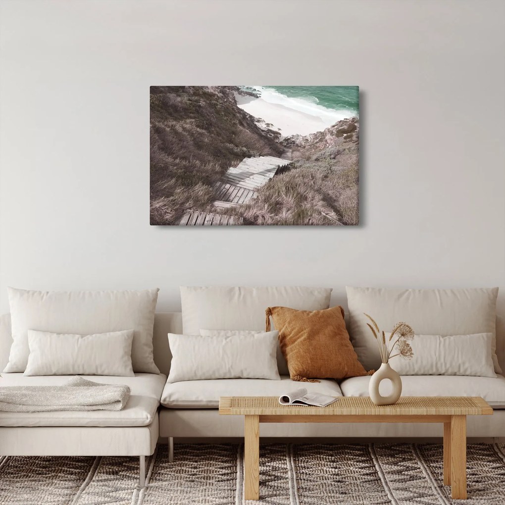 Kép - Utazás a Smaragd-tengerhez (90x60 cm)