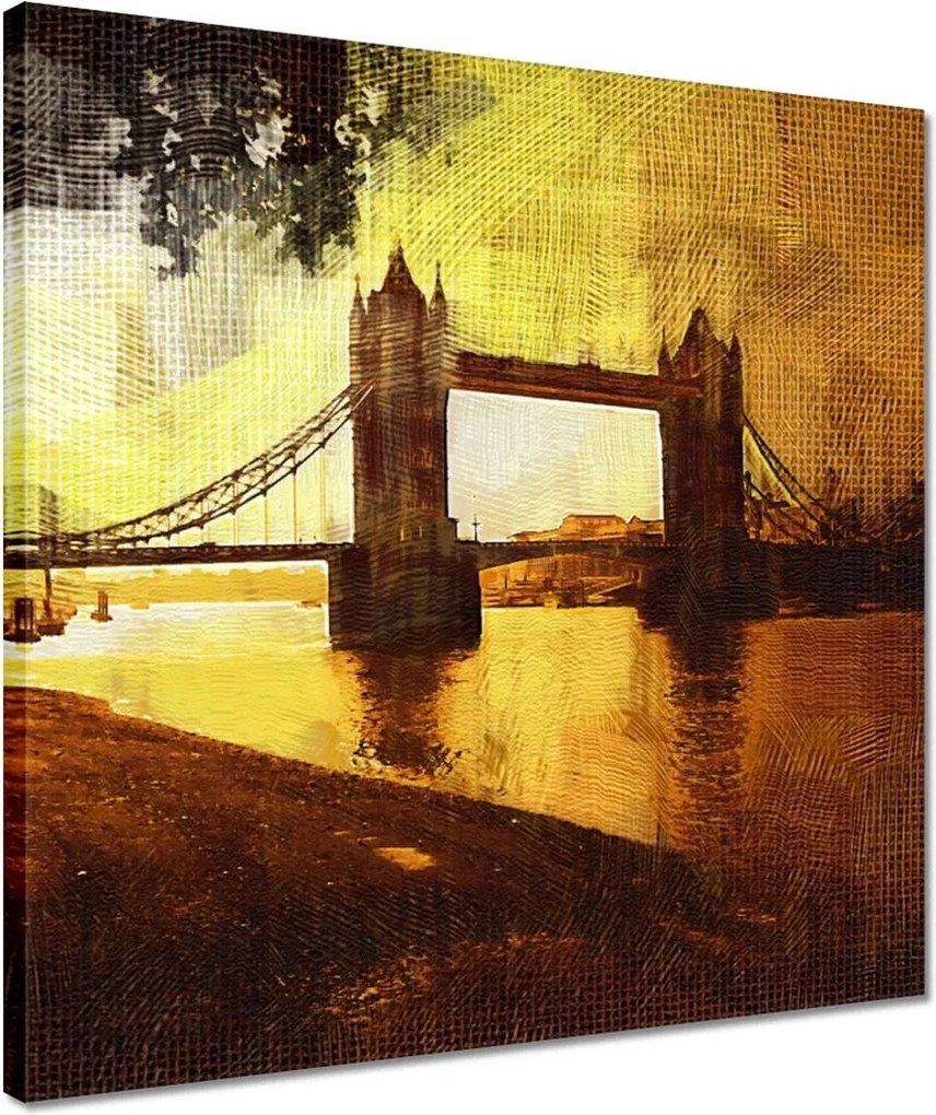 Festmények 40x40 Tower bridge
