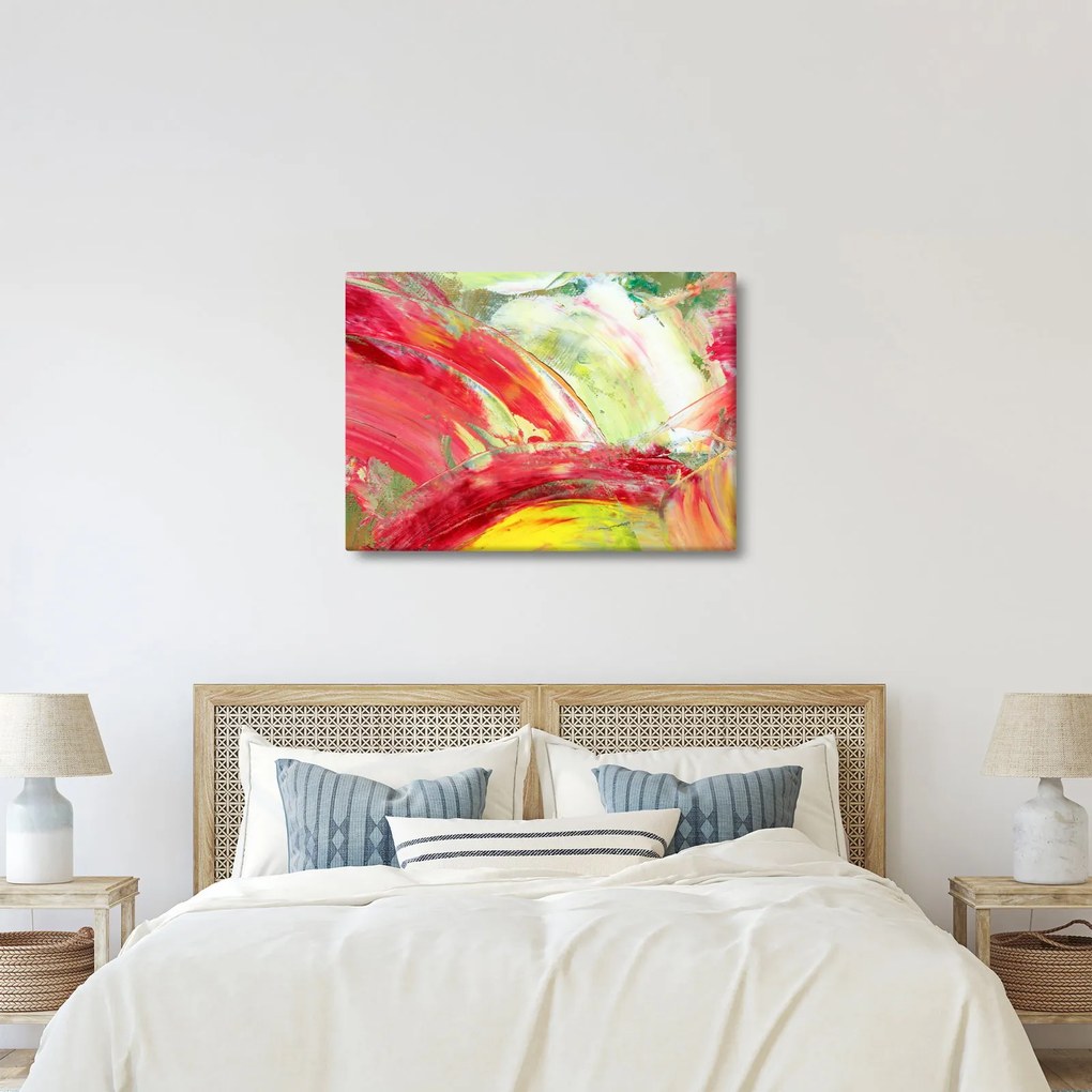 Absztrakció kép - festmény (70x50 cm)