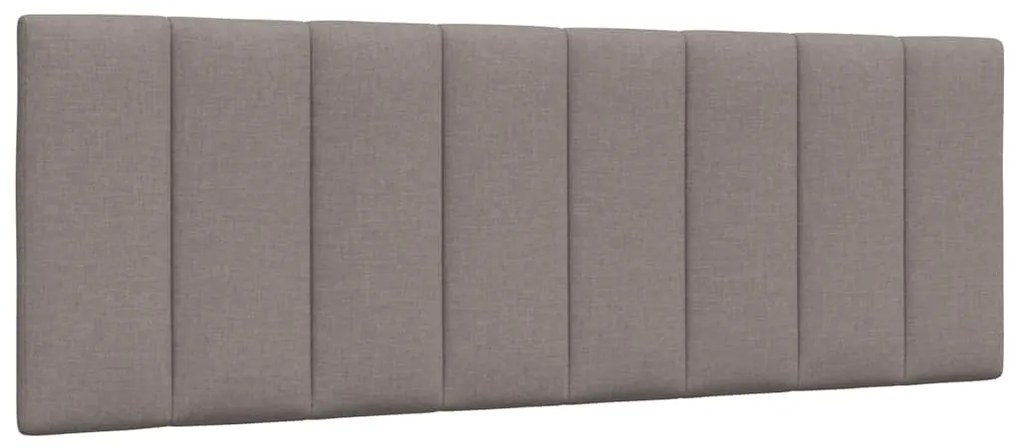 tópszínű szövet ágykeret matrac nélkül Hanko 140 x 200 cm