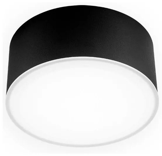 LED2 - LED Mennyezeti lámpa BUTTON LED/12W/230V CRI 90 fekete