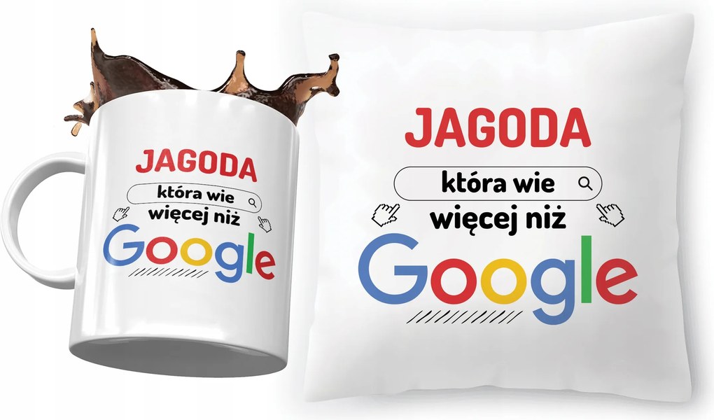 Bogyó Szett Párna Ajándék Bögre Nyomtatott Fotóval