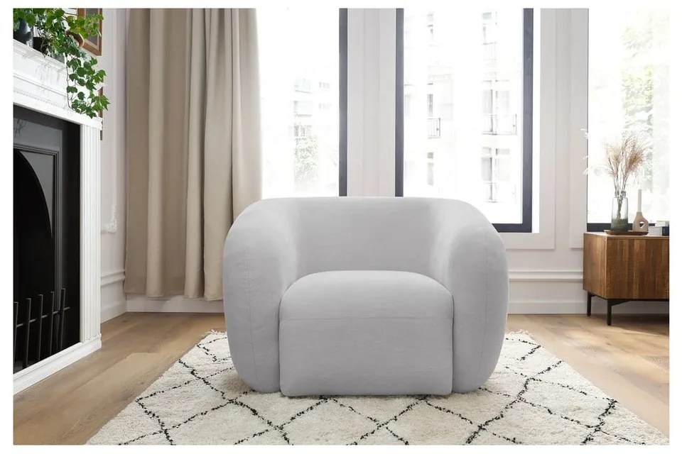 Szürke fotel Celine – Bobochic Paris