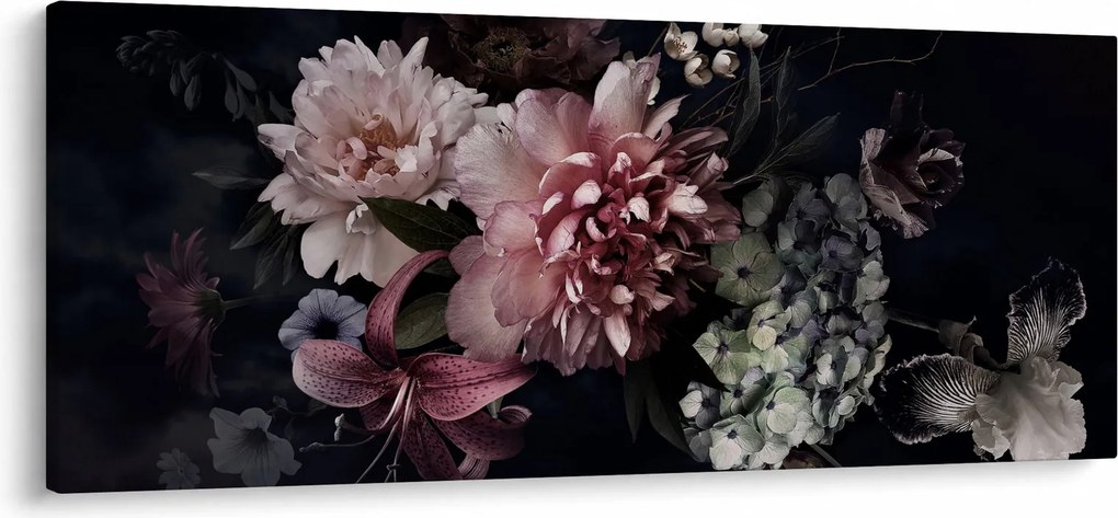 Egy csokor képe (120x50 cm)