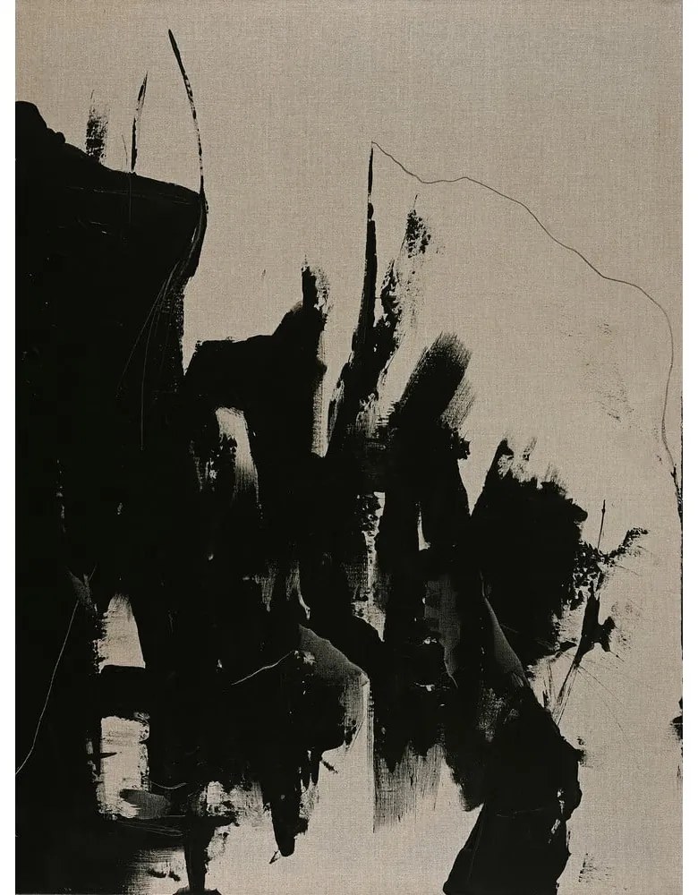 Kézzel festett kép 88x118 cm Without – Malerifabrikken