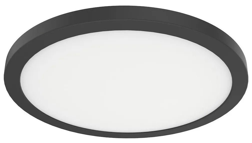 LED mennyezeti lámpatest EVORA LED/18W/230V 3000/4000/6000K átm. 22,5 cm fekete