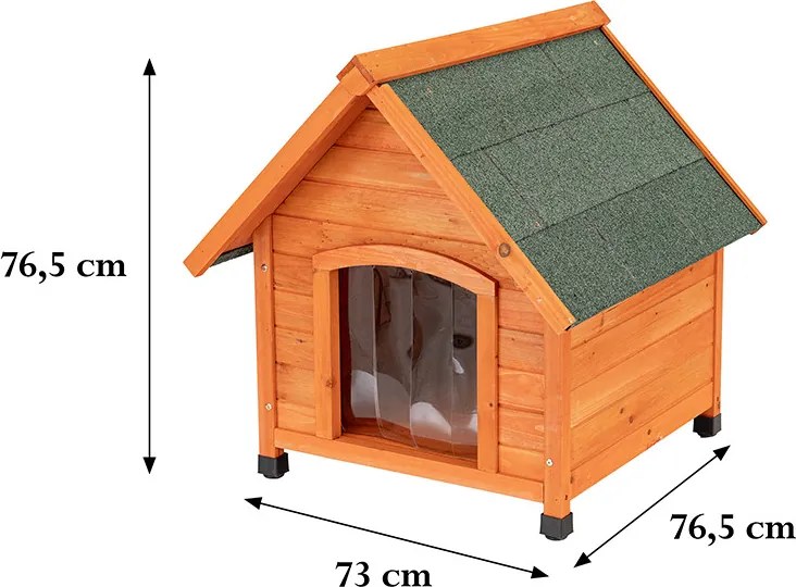 Smiley Classic kutyaház "S" 73x76.5x76.5 cm