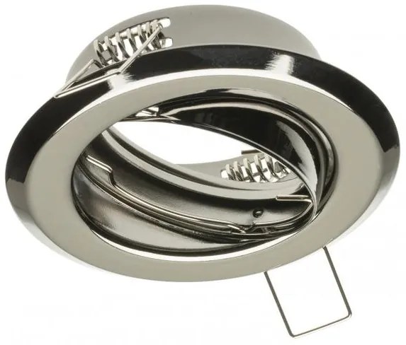 Lámpa Mennyezeti lámpatest PARMA III, IP20, kör, fekete króm, szögbeállítás