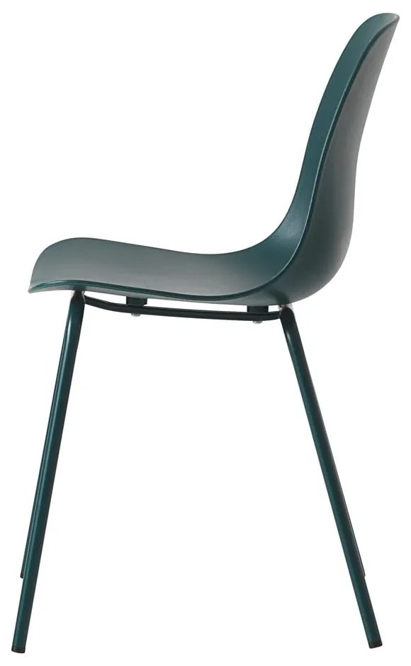Türkiz műanyag étkezőszék Whitby – Unique Furniture