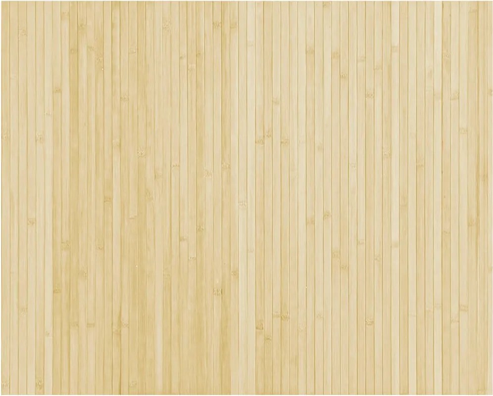 vidaXL négyszögletű világos természetes bambusz szőnyeg 80 x 100 cm