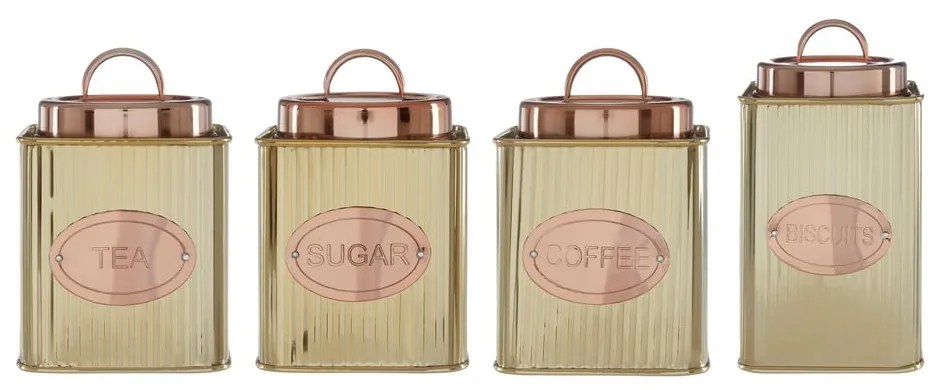 Rozsdamentes acél kávétartó doboz Prescott – Premier Housewares